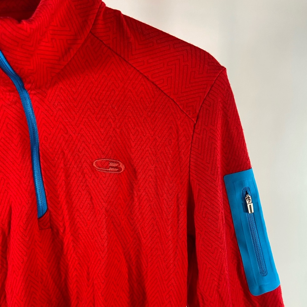 Merino Wool Quarter Zip Sweater